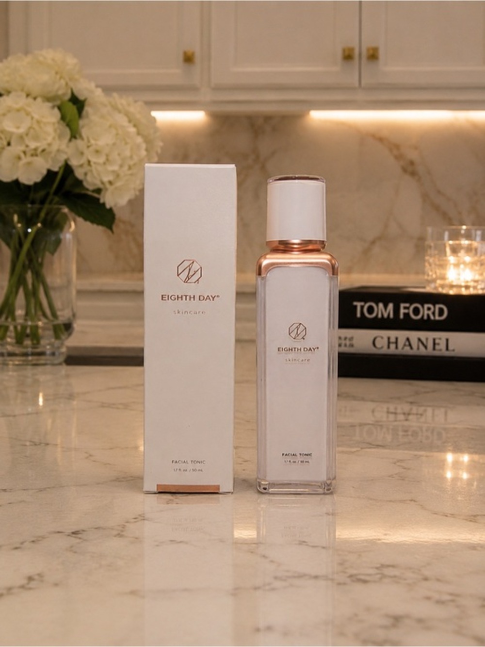 🌿 Eighth Day Facial Tonic 50mL NIB | Luxury Resurfacing AHA/PHA Treatment